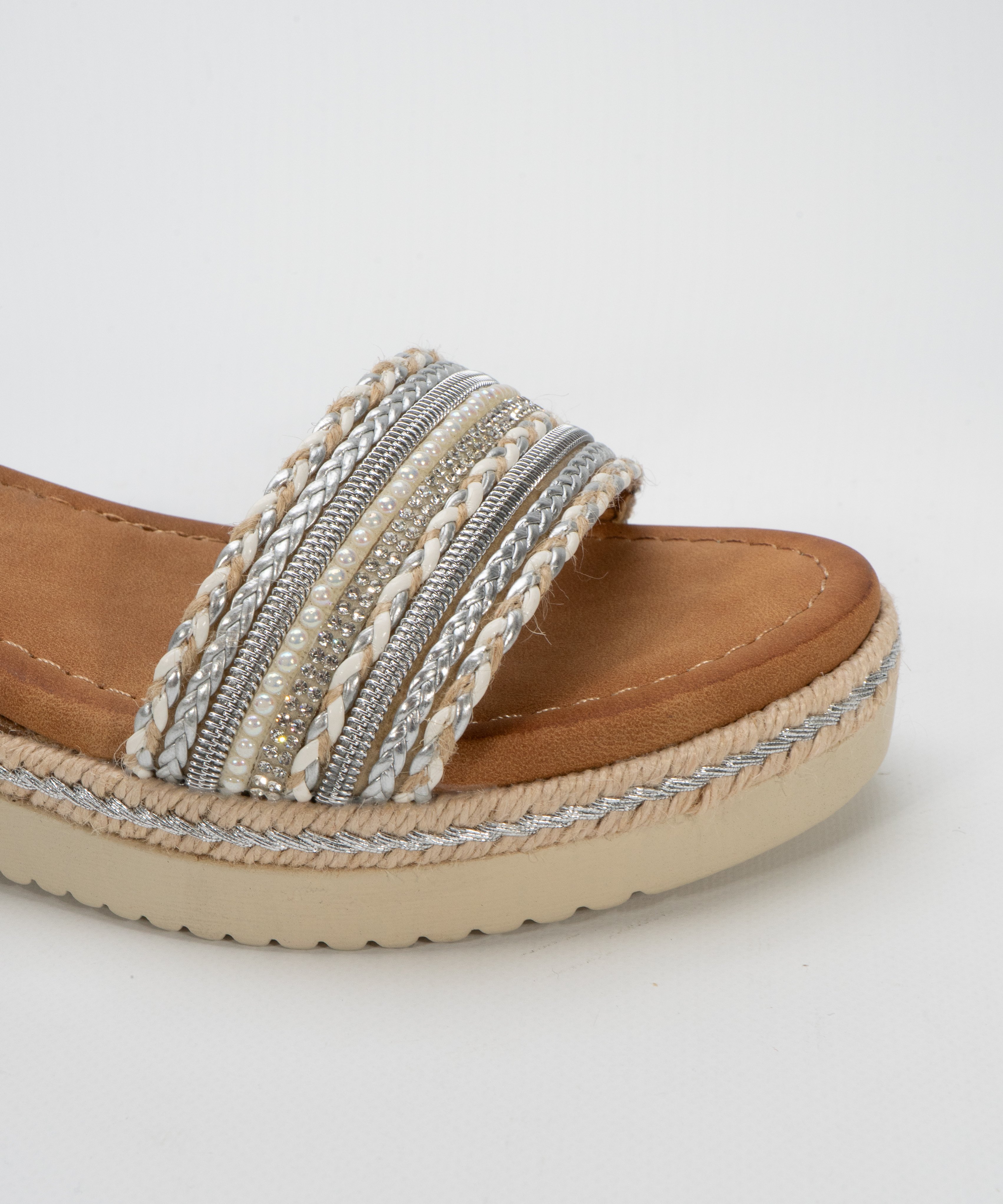 Sandalia plataforma combinada image number null